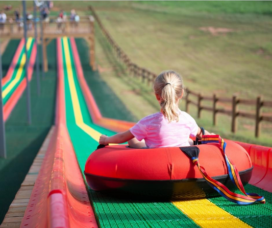Mega Slide - Ride Tubes - Single Rider Sleds - 5 Sleds